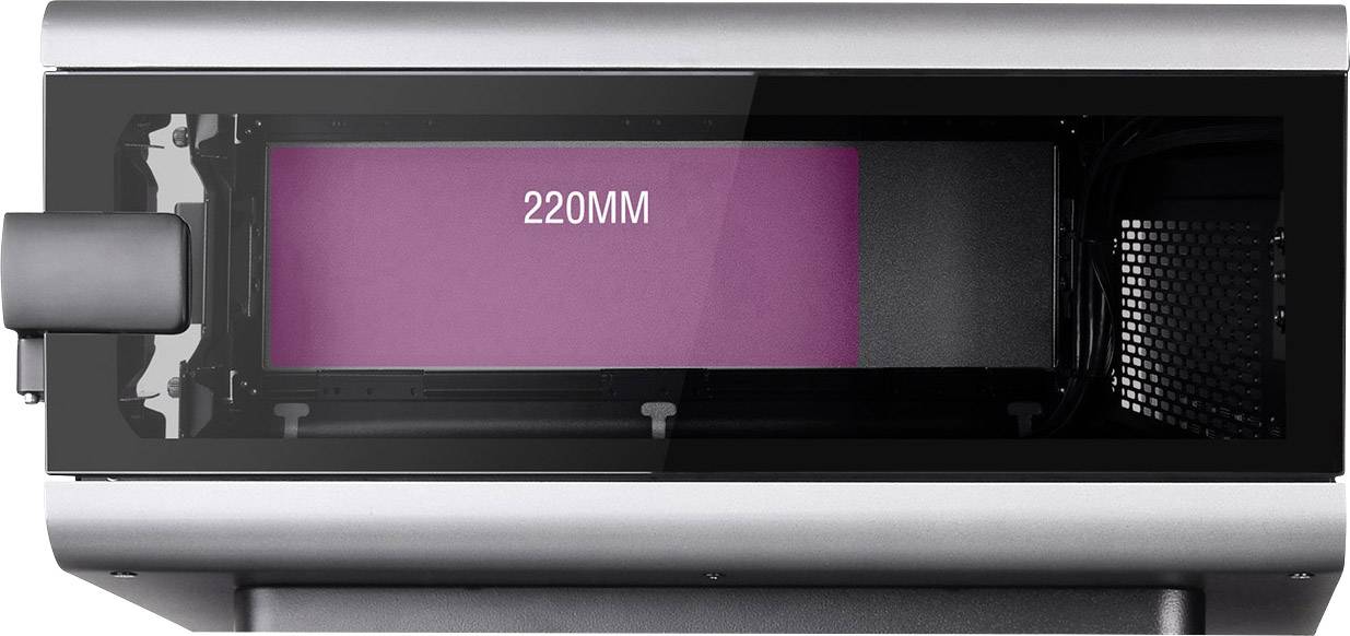 Thermaltake Level 20 Full Tower PC-Gehäuse Schwarz, Silber 3 Vorinstallierte LED Lüfter, Seitenfenster, Werkzeugfreie