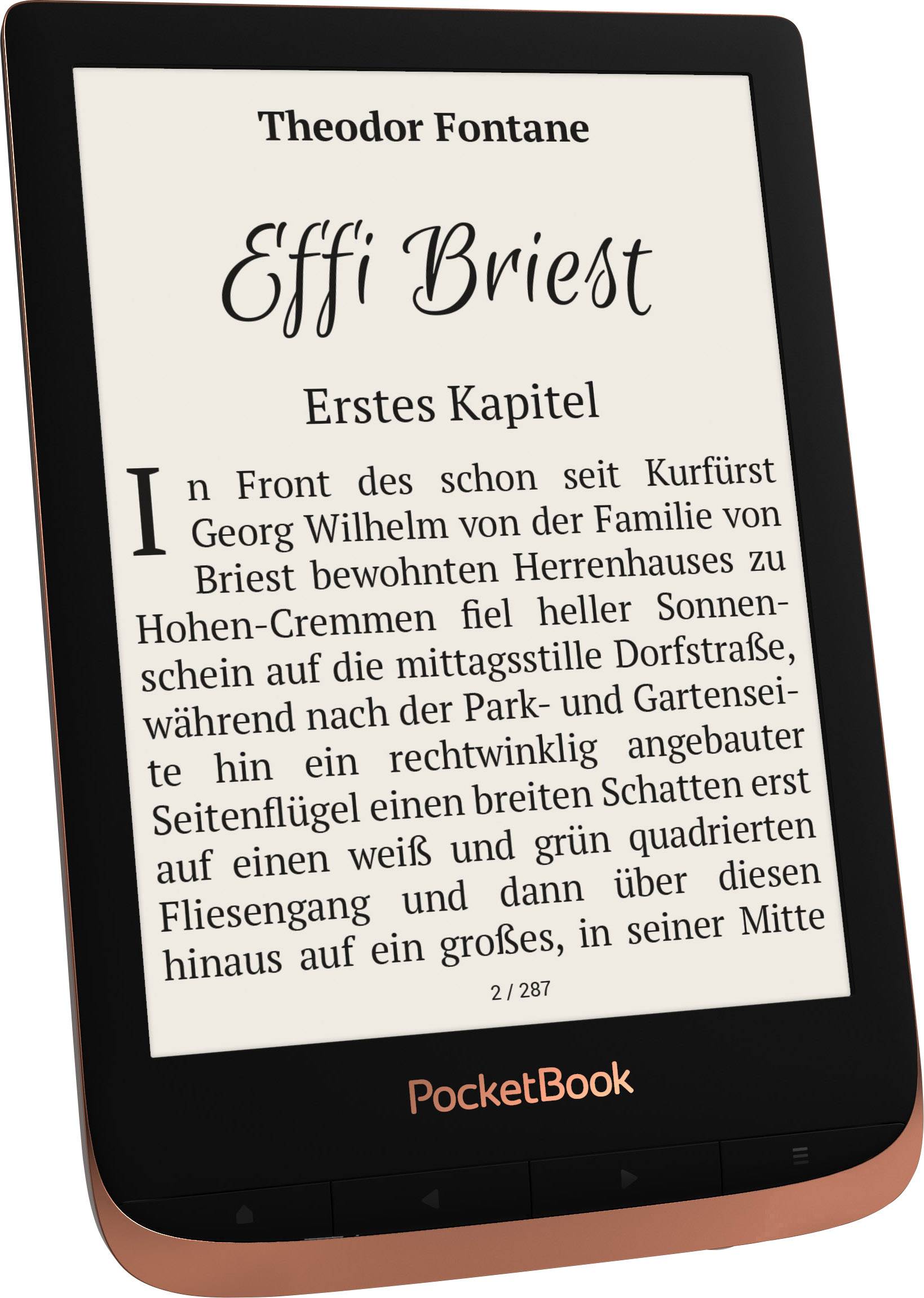 PocketBook Touch HD 3 eBook-Reader 15.2 cm (6 Zoll) Kupfer, Schwarz