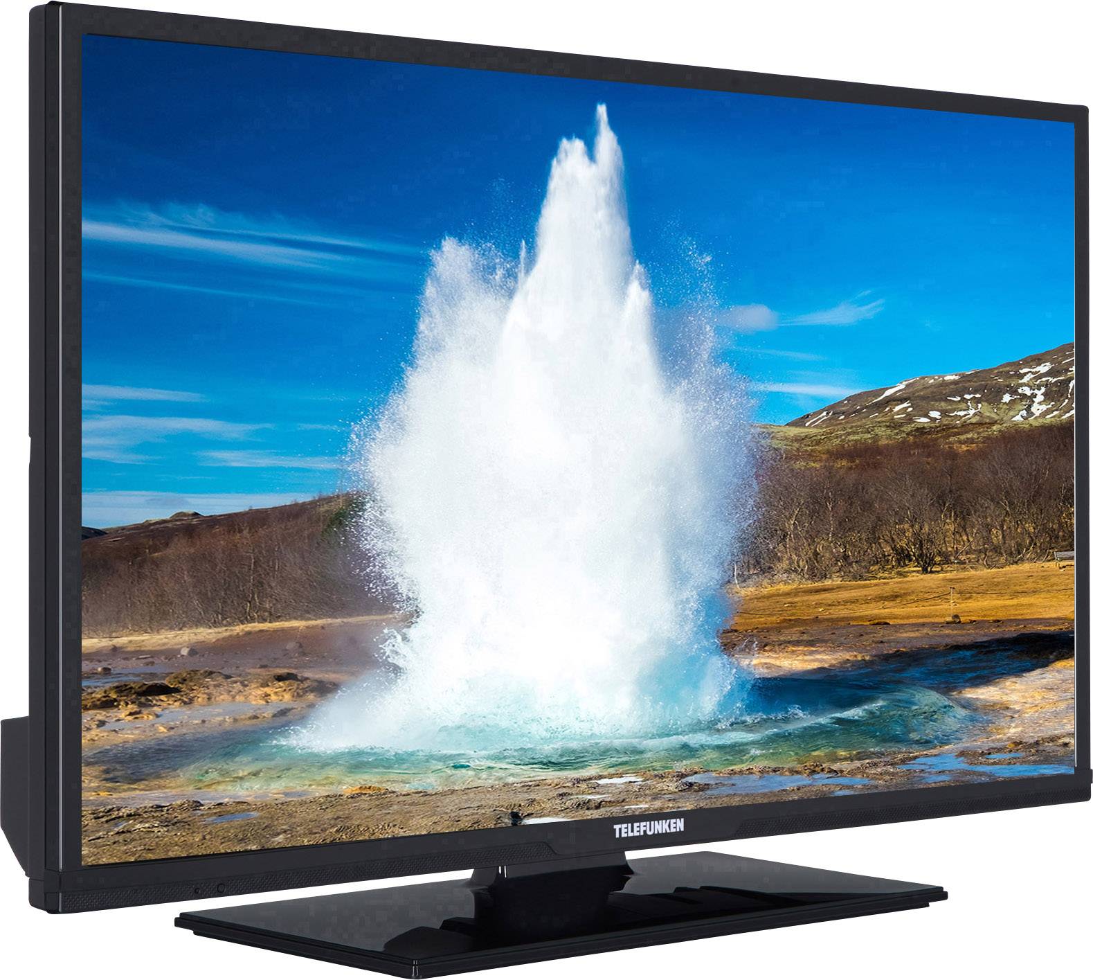 Telefunken C32F545A LED-TV 81cm 32 Zoll EEK A+ (A++ - E) DVB-T2, DVB-C, DVB-S, Full HD, Smart TV, WLAN, CI+ Schwarz