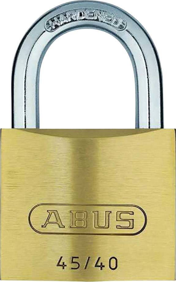 ABUS Serie 45 Sb Vorhängeschloss gleichschließend Messing Schlüsselschloss