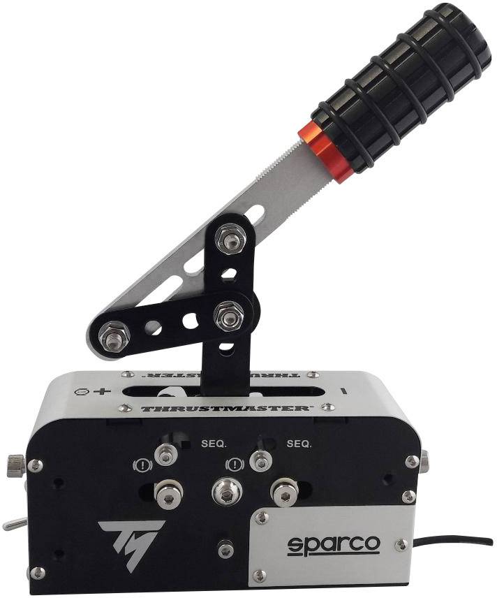 Thrustmaster TSS Handbrake Sparco Mod+ Handbremse USB PC, PlayStation 5, PlayStation 4, Xbox One Schwarz, Chrom