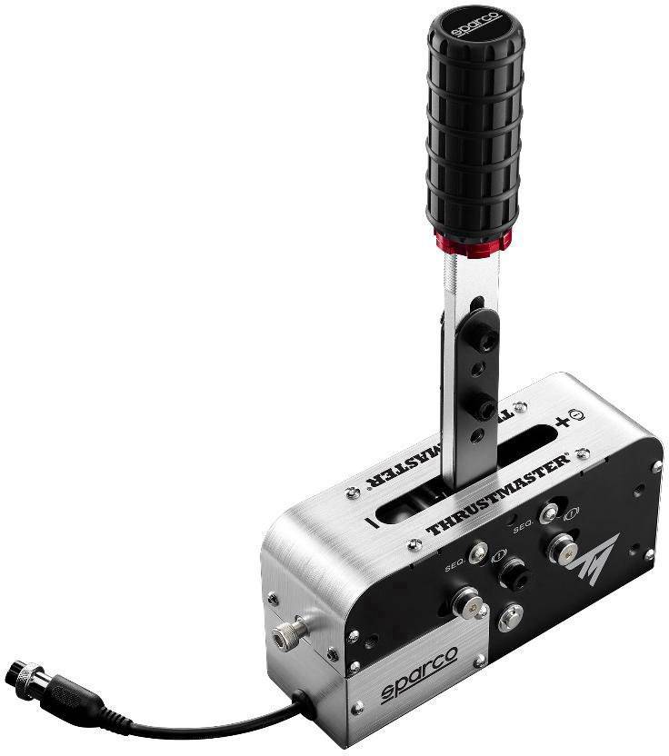 Thrustmaster TSS Handbrake Sparco Mod+ Handbremse USB PC, PlayStation 5, PlayStation 4, Xbox One Schwarz, Chrom