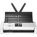 Brother ADS-1700W Mobiler Duplex-Dokumentenscanner A4 600 x 600 dpi 25 Seiten/min, 50 Bilder/min USB, USB Host, WLAN 802.11 b/g/n
