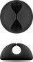 Goobay Kabelmanger-Set selbstklebend 70683 Schwarz 1 Set