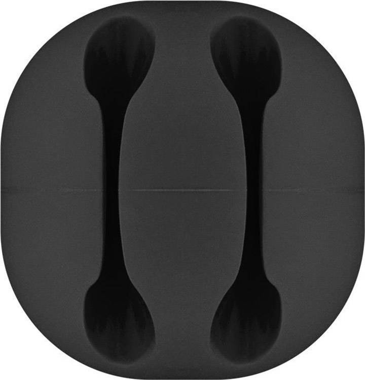 Goobay Kabelmanger-Set selbstklebend 70683 Schwarz 1 Set