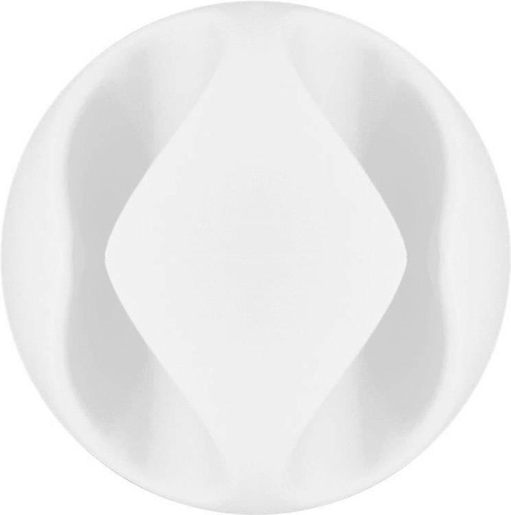 Goobay Kabelmanger-Set selbstklebend 70681 Weiß 1 Set