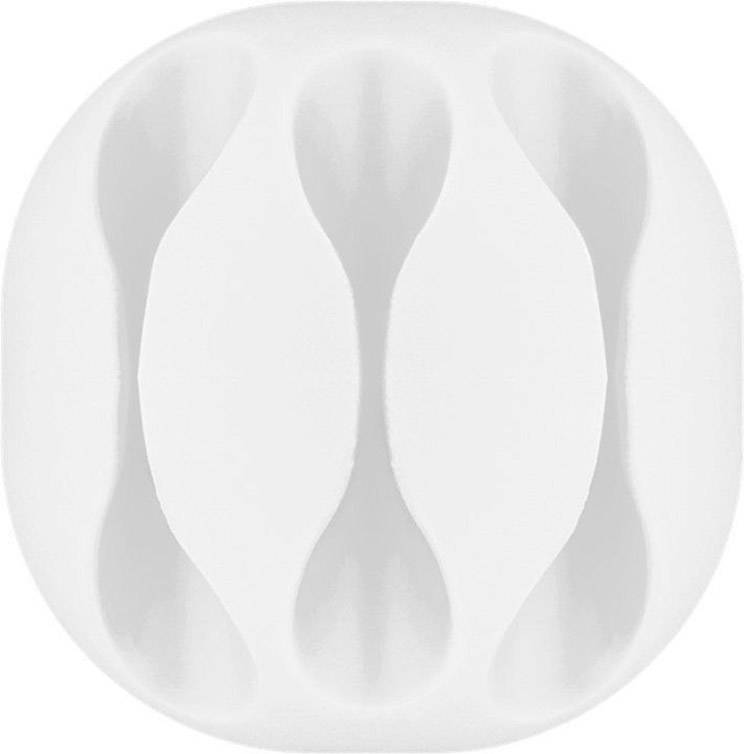 Goobay Kabelmanger-Set selbstklebend 70681 Weiß 1 Set