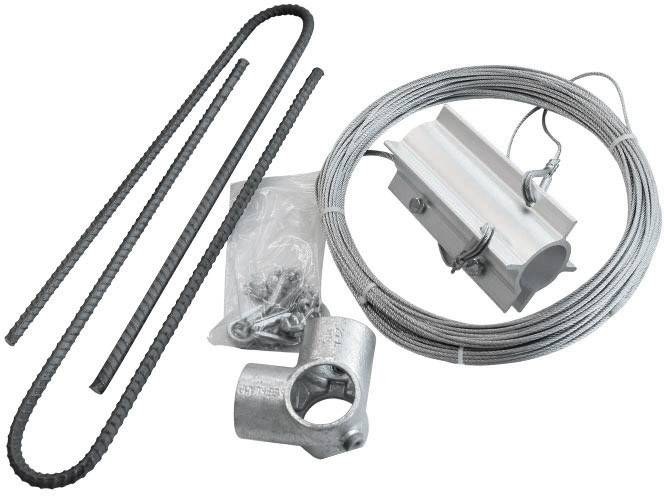 Primus WindPower 1-TWA-10-01 Air 27' Guyed 8m Mast-Zubehör