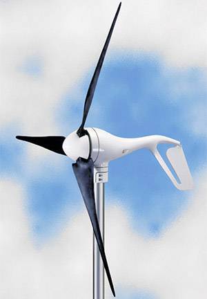 Primus WindPower 1-ARXM-10-24 AIR X Marine Windgenerator Leistung (bei 10m/s) 320W 24V