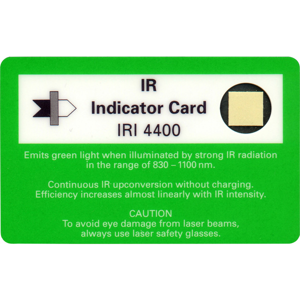 IRI 4400 IR-Indikatorkarte