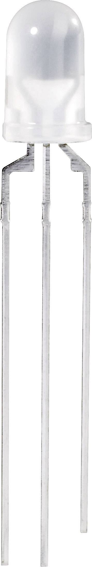 Vossloh Schwabe CQX 95 LED mehrfarbig Rot, Grün Rund 5mm 90 mcd, 70 mcd 60° 20mA 2 V, 2.1V