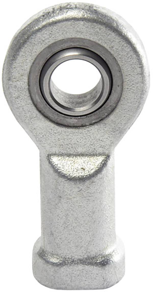 Ein metallisches Gelenklager mit rundem Kopf und zylindrischer Basis, geeignet für maschinelle Bewegungsverbindungen.