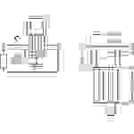 PIC Hallsensor H501 3.8 - 24 V/DC Messbereich: +4 - +35 mT TO-92-UA Löten