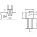 PIC Hallsensor H501 3.8 - 24 V/DC Messbereich: +4 - +35 mT TO-92-UA Löten