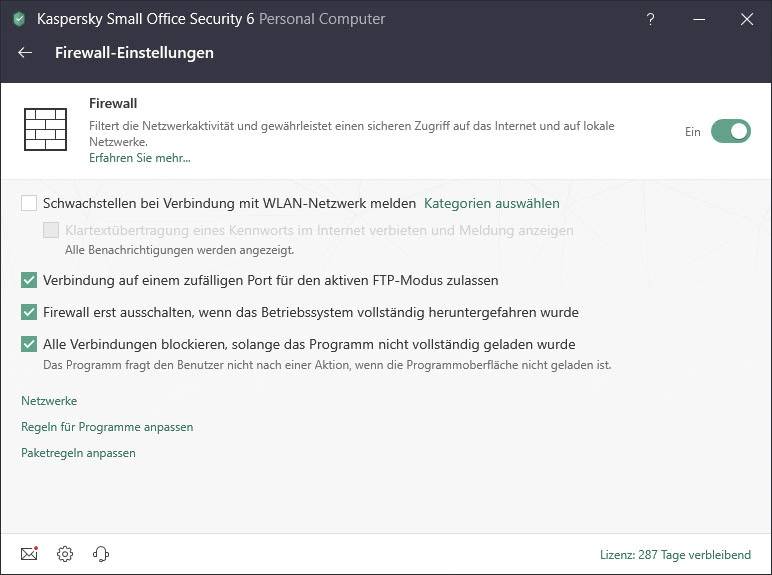 Kaspersky Lab Upgrade, 5 Lizenzen Windows Antivirus, Sicherheits-Software