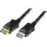 LogiLink DisplayPort Anschlusskabel DisplayPort Stecker, DisplayPort Stecker 15.00m Schwarz CV0113 DisplayPort-Kabel