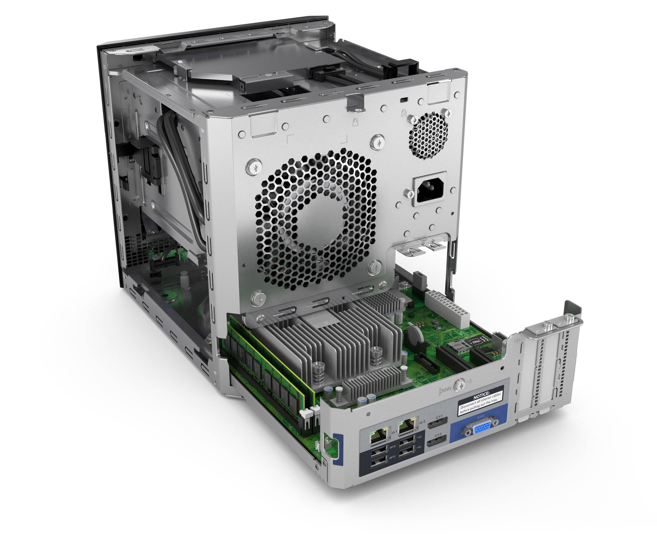 Hewlett Packard Enterprise Server ProLiant MicroServer Gen10 AMD Opteron X3216 3 GHz 8 GB RAM 873830-421