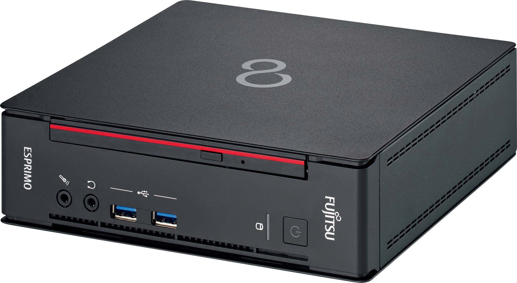 Fujitsu ESPRIMO Q556-2 Mini Desktop Intel Core i3 7100T (2 x 3.4GHz) 8GB 256GB Windows® 10 Pro