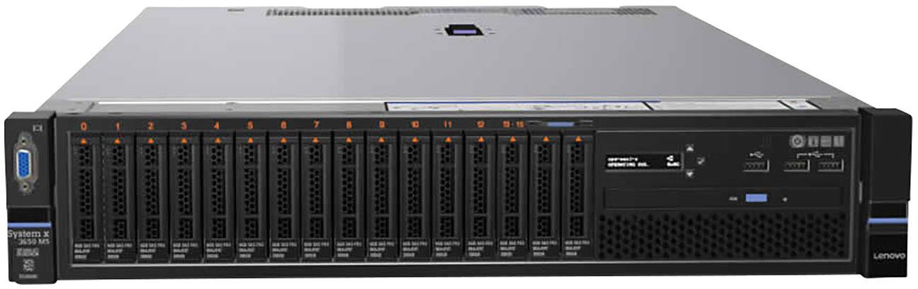 Lenovo Server System x3650 M5 Intel® Xeon® E5-2620V4 3 GHz 16 GB RAM 8871EJG
