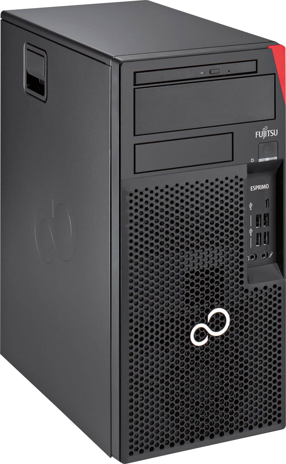 Fujitsu ESPRIMO P558/E85+ - Micro Tower Desktop PC Intel Core i7 8700 16GB 512GB SSD Windows® 10 Pro Intel UHD Graphics 630