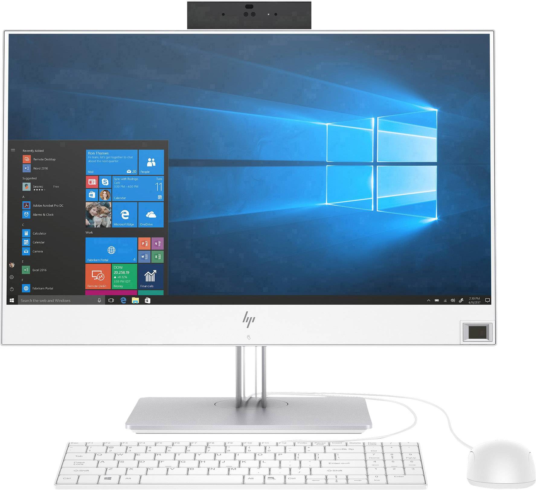 HP EliteOne 800 G4 Healthcare 60.5cm (23.8 Zoll) All-in-One PC Intel Core i5 8500 8GB 256GB SSD Intel UHD Graphics 630 Windows®