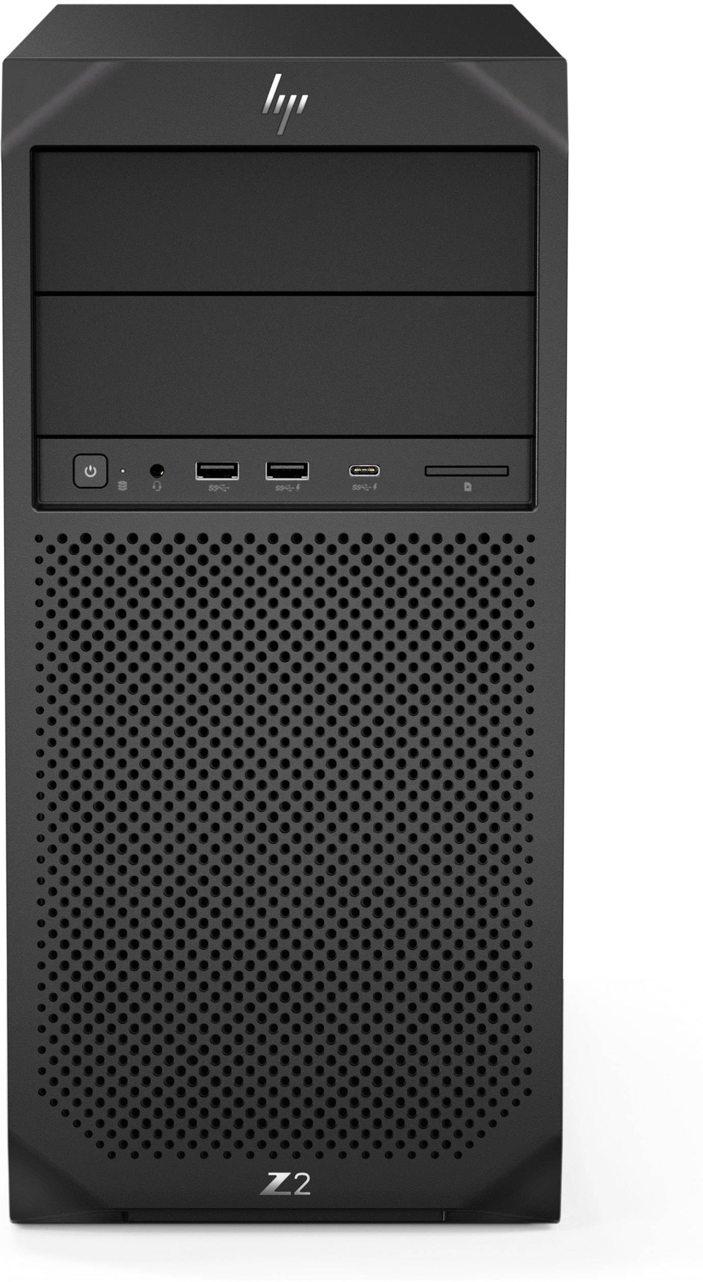 HP Z2 Tower G4 Workstation Workstation Intel Core i5 8500 8GB 1TB 1TB SSD keine Grafikkarte Windows® 10 Pro