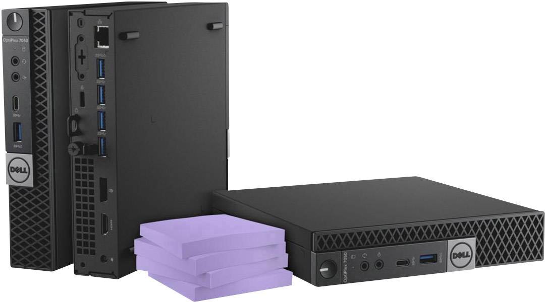 Dell Optiplex 7050 Micro USFF Mini PC (generalüberholt) (sehr gut) Intel® Core™ i5 i5-7500 8GB 128GB SSD Intel HD Graphics 630