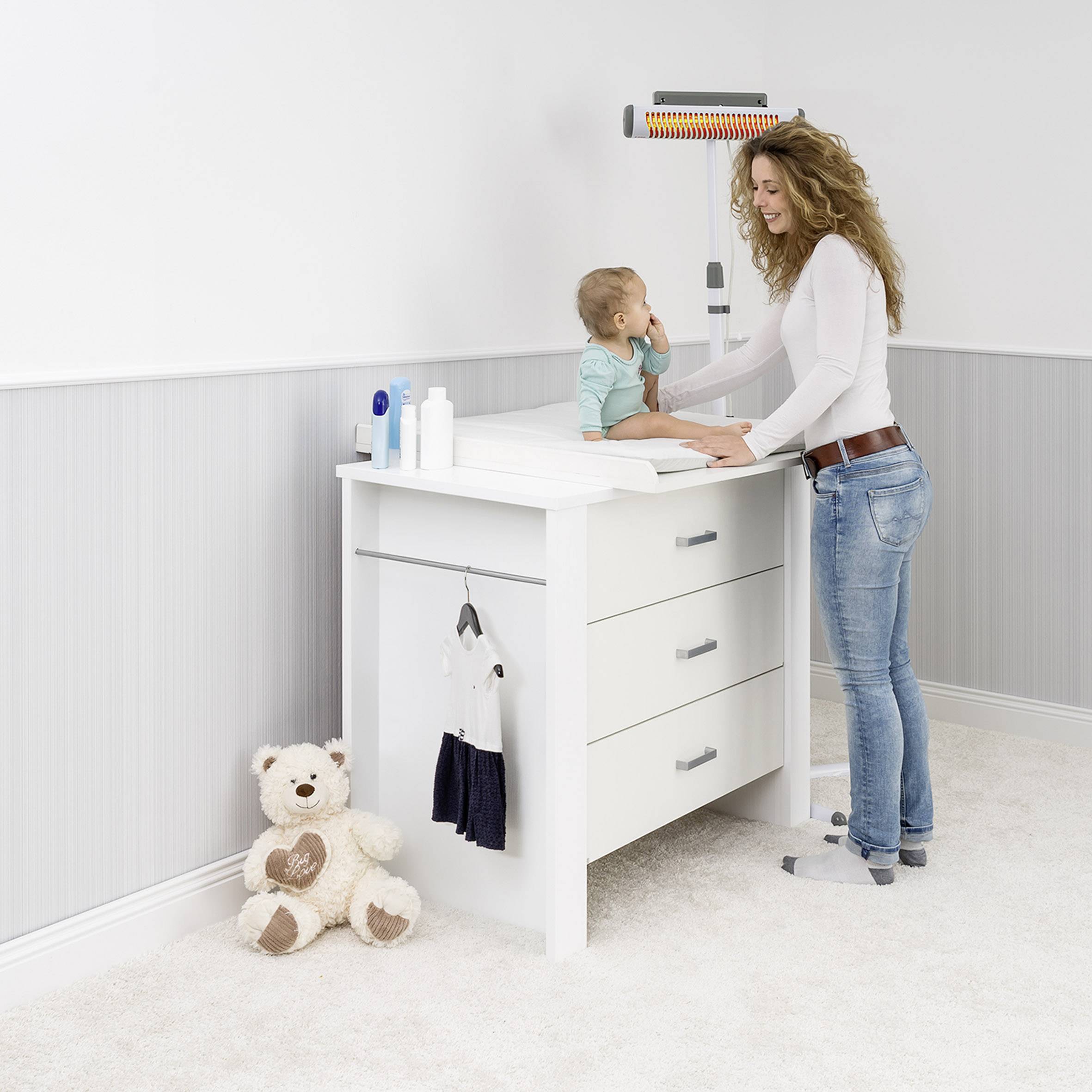 EasyHeat Flex Wickeltisch-Wärmestrahler