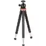 Hama Traveller Pro Dreibeinstativ 1/4 Zoll Arbeitshöhe=23 - 105cm Schwarz, Silber, Rot Für Smartphones und GoPro Hama Traveller Pro Dreibeinstativ 1/4 Zoll Arbeitshöhe=23 - 105cm Schwarz, Silber, Rot Für Smartphones und GoPro