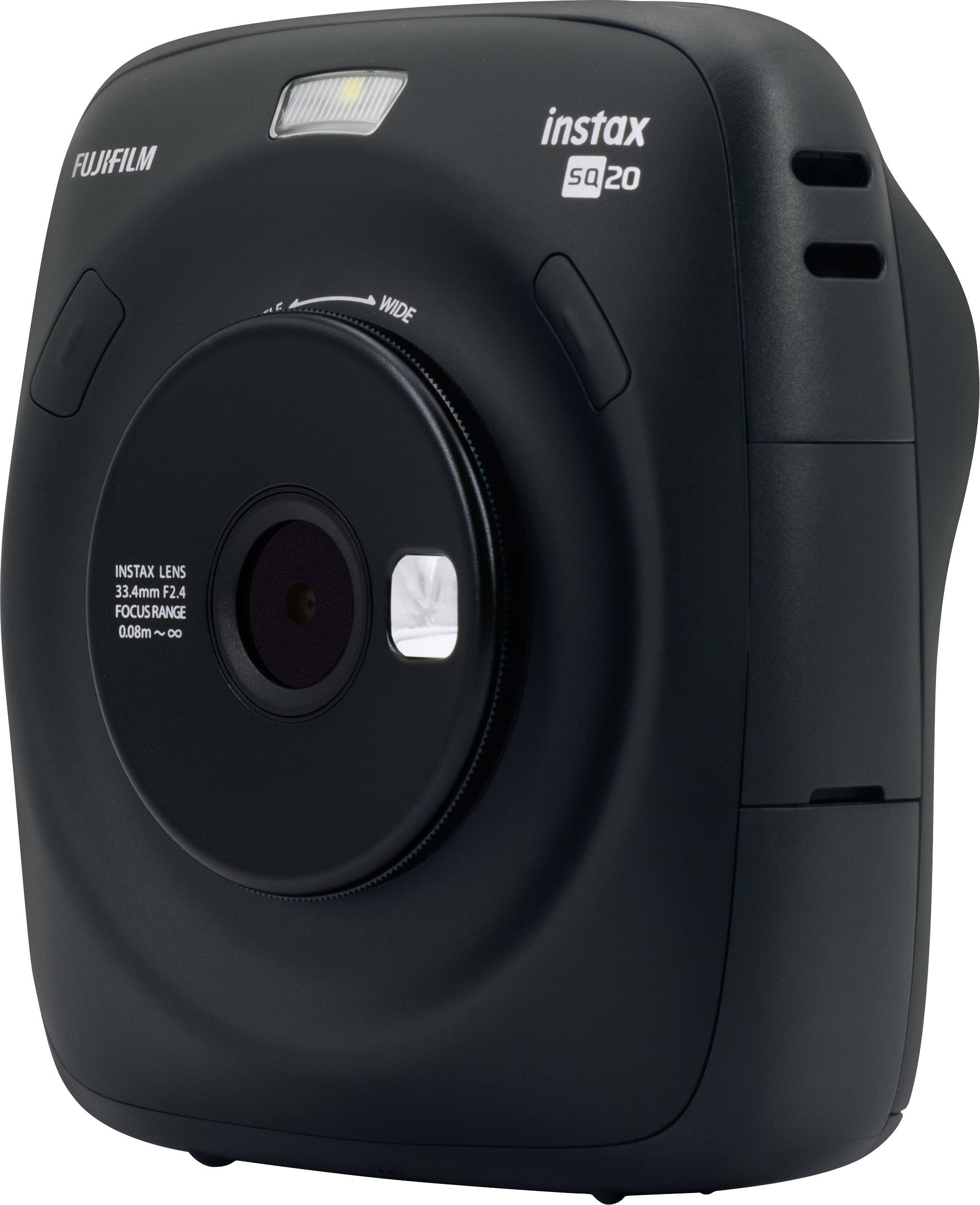 Fujifilm Instax Square SQ 20 Sofortbildkamera    Schwarz