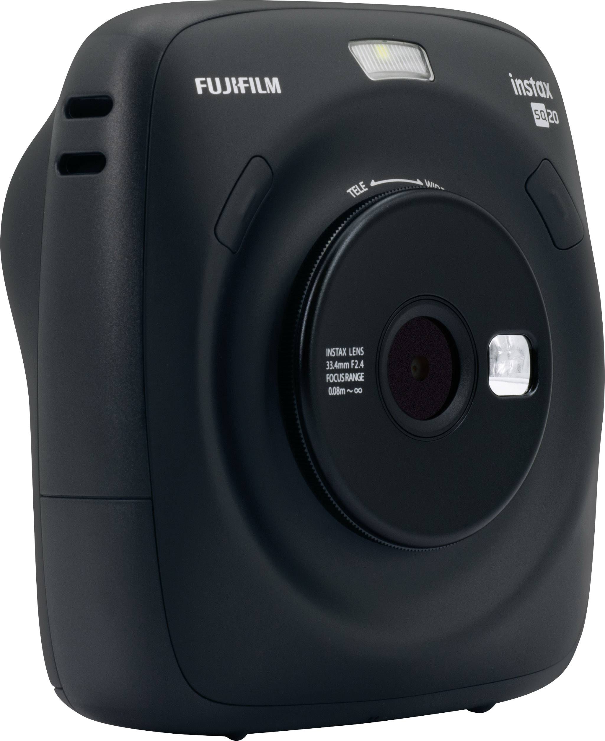 Fujifilm Instax Square SQ 20 Sofortbildkamera    Schwarz