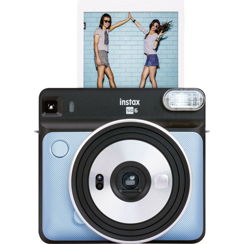 Fujifilm Instax Square SQ6 Sofortbildkamera Aquablau