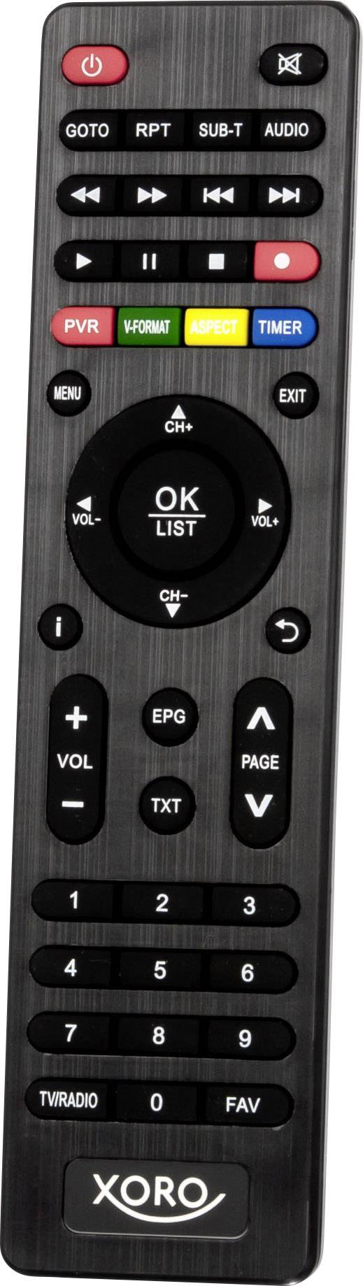 Xoro HRS 8660 SMART HD-SAT-Receiver Amazon Alexa & Google Home Sprachassistenten, Aufnahmefunktion, Einkabeltauglich, Front-USB