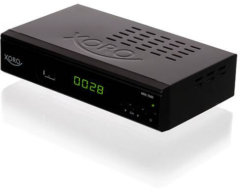 Xoro HRK 7660 SMART HD-Kabel-Receiver Amazon Alexa & Google Home Sprachassistenten, Aufnahmefunktion, Front-USB, LAN-fähig Anzahl