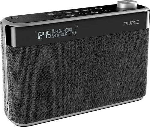 Avalon N5 Kofferradio UKW AUX, Bluetooth® Anthrazit