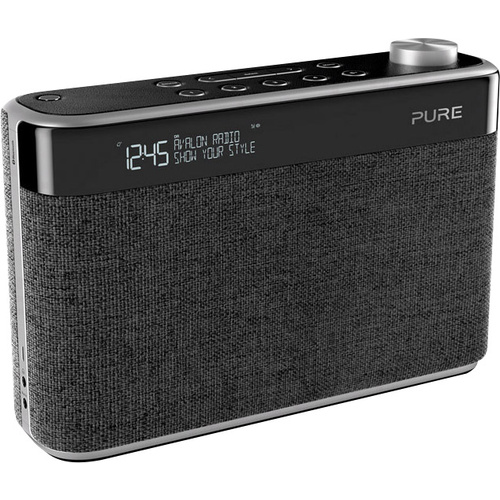 Pure Avalon N5 Kofferradio UKW AUX, Bluetooth® Anthrazit