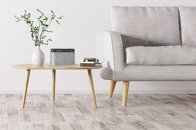 Pure Avalon N5 Kofferradio UKW AUX, Bluetooth® Hellgrau