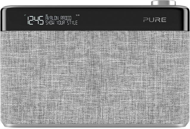 Pure Avalon N5 Kofferradio UKW AUX, Bluetooth® Hellgrau