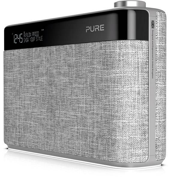 Pure Avalon N5 Kofferradio UKW AUX, Bluetooth® Hellgrau