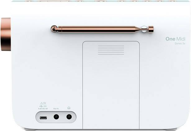 Pure One Midi Series 3s Kofferradio UKW AUX Weiß