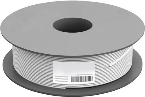 TRU COMPONENTS TC-7410988 Koaxialkabel Außen-Durchmesser: 6.90mm 75Ω 100 dB Weiß 100m