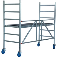 Krause 720009 STABILO Professional Aluminium Gerüst fahrbar Arbeitshöhe (max.): 3m Silber 49.4kg Krause 720009 STABILO Professional Aluminium Gerüst fahrbar Arbeitshöhe (max.): 3m Silber 49.4kg