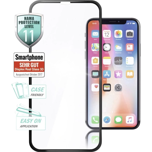 Hama 3D-Full-Screen Displayschutzglas 1 St. Anti-Fingerprint 00183455 Hama 3D-Full-Screen Displayschutzglas 1 St. Anti-Fingerprint 00183455