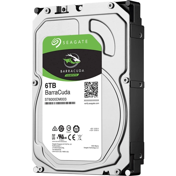 Seagate BarraCuda® 6TB Interne Festplatte 8.9cm (3.5 Zoll) SATA III ST6000DM003 Bulk Seagate BarraCuda® 6TB Interne Festplatte 8.9cm (3.5 Zoll) SATA III ST6000DM003 Bulk