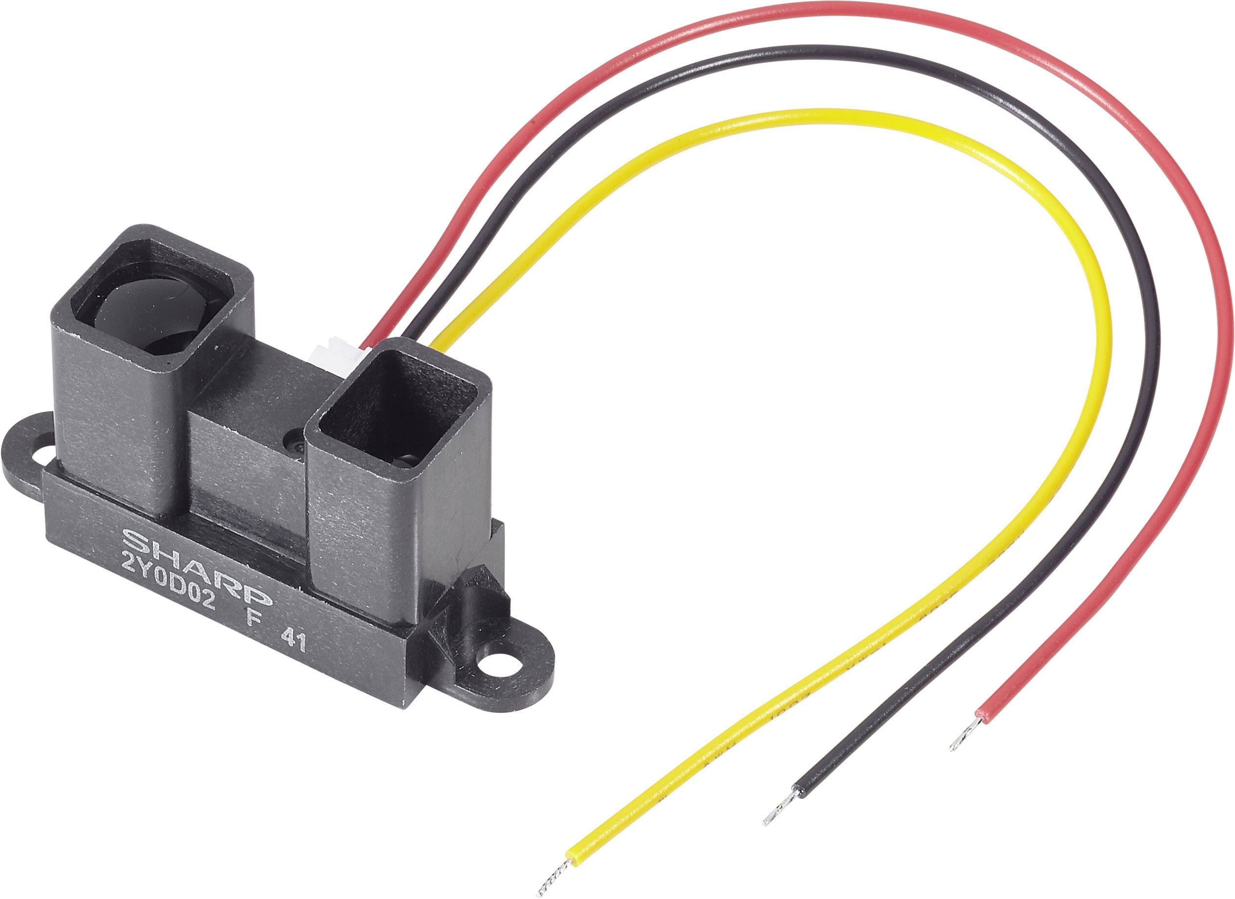 Sharp GP2Y0D02YK Distanz-Sensor 1 St. 5 V/DC Reichweite max. (im Freifeld): 150 cm