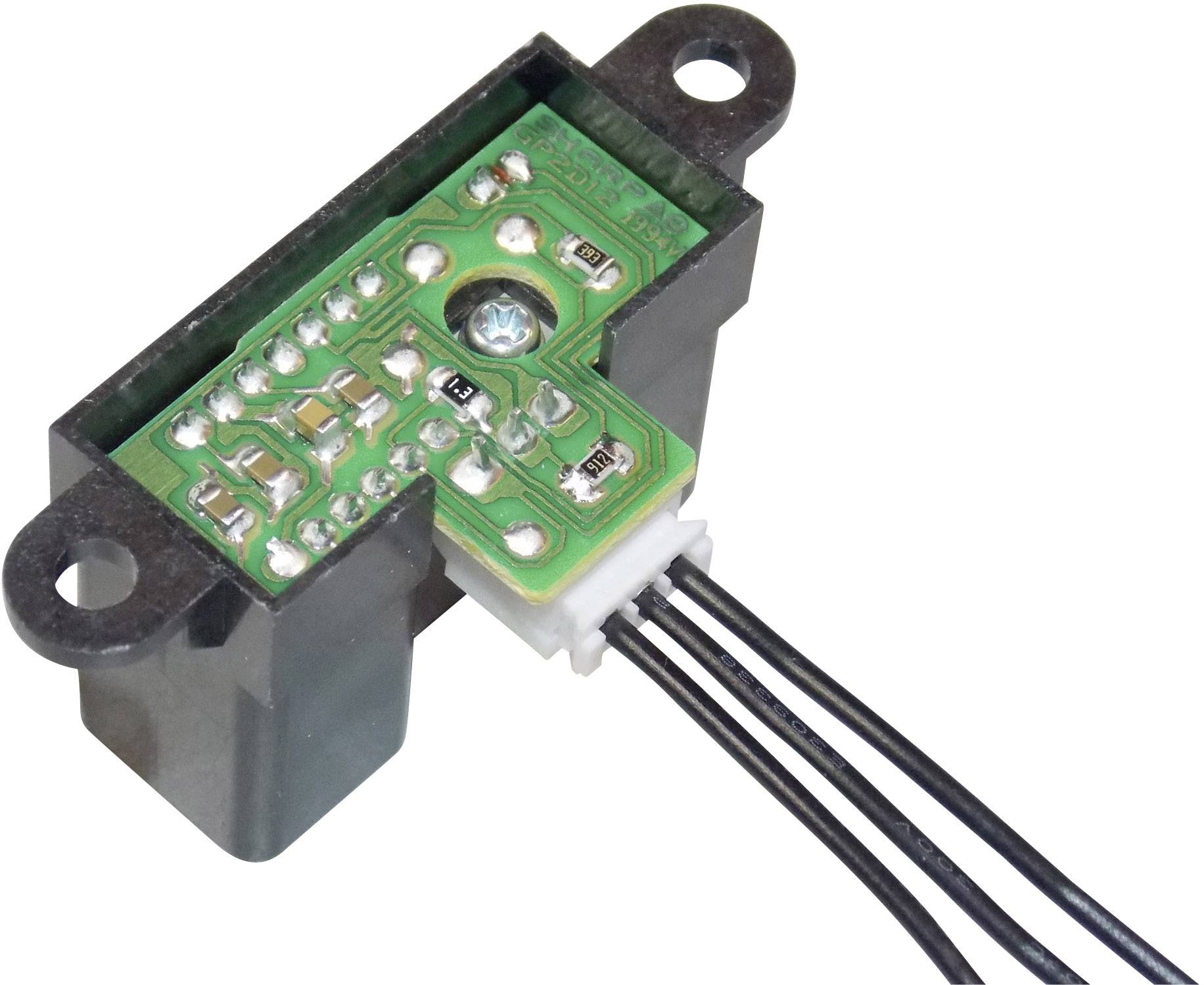 Sharp GP2Y0A02YK Abstandssensor 1 St. 5 V/DC Reichweite max. (im Freifeld): 150 cm