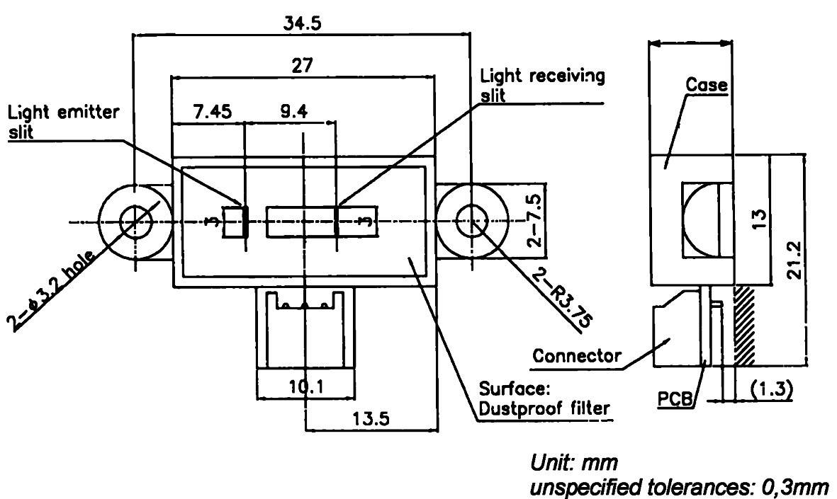 Sharp GP2Y0AH01-Y00F 1 St.