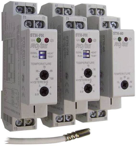 Rose LM Schaltschrankheizungs-Thermostat STH-FH100 240 V/AC, 240 V/DC 1 Schließer 1St.