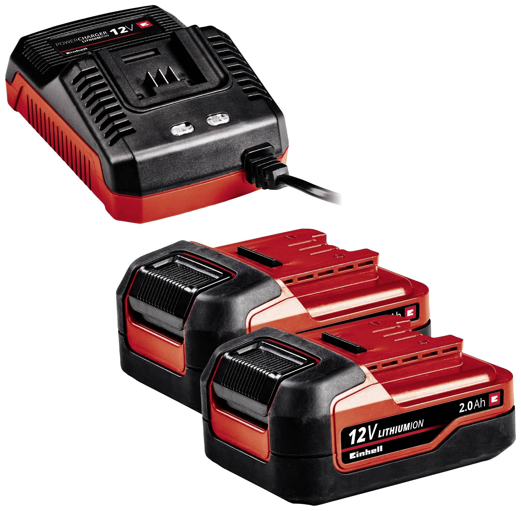 Einhell TE-CD 12/1 Li-i (2x2,0Ah) 2-Gang-Akku-Schlagbohrschrauber inkl. 2. Akku