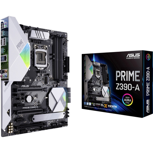 Asus PRIME Z390-A Mainboard Sockel (PC) Intel® 1151v2 Formfaktor (Details) ATX Mainboard-Chipsatz I